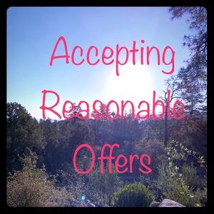 Make me a reasonable offer! I consider all offers